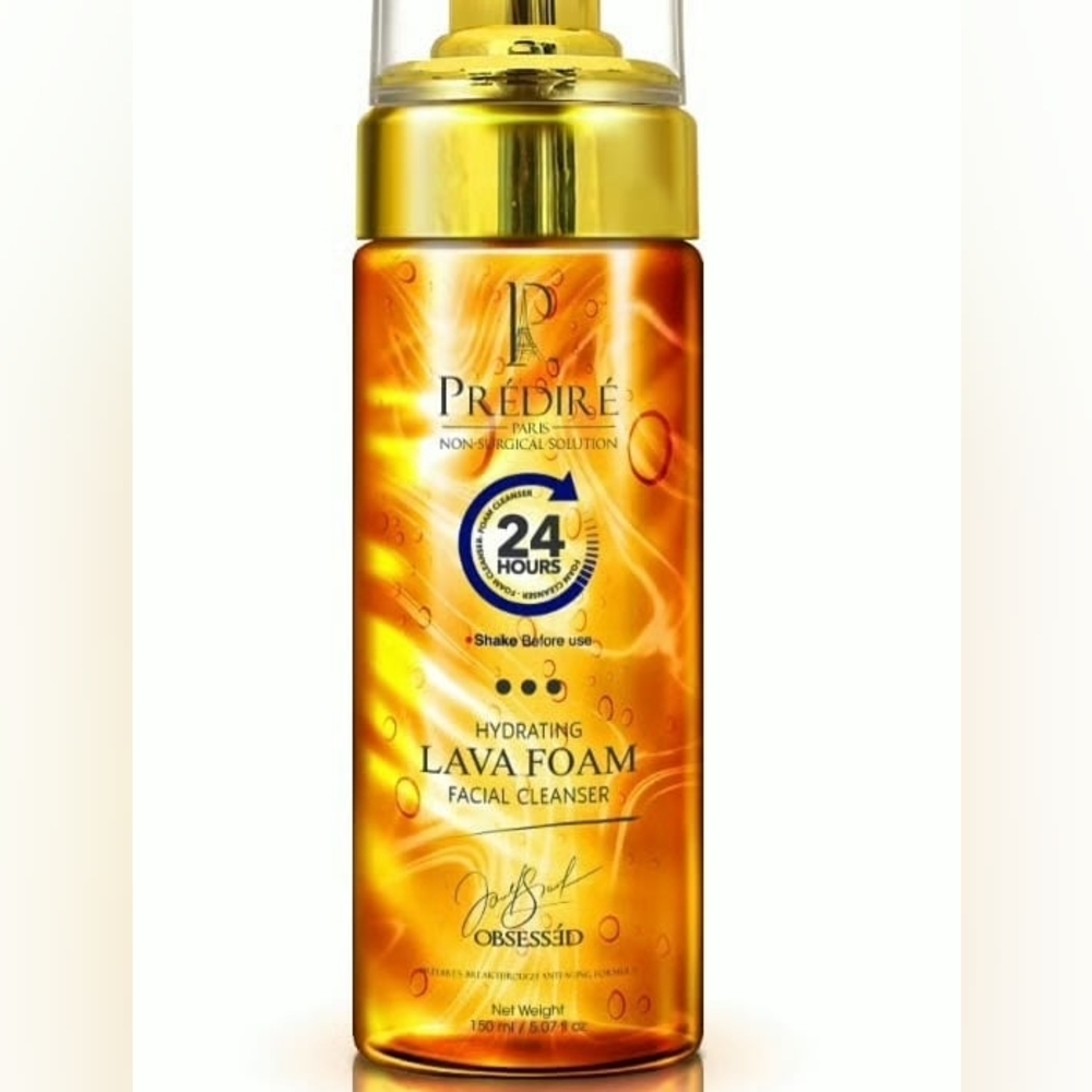 Predire Gold Hydrating Lava Foam Facial Cleanser